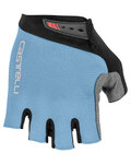 CASTELLI guantes de dedos cortos - ENTRATA - azul