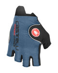CASTELLI guantes de dedos cortos - ROSSO CORSA PRO - azul