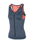 CASTELLI maillot sin mangas - SOLARE LADY - azul/rosa