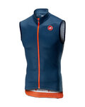 CASTELLI maillot sin mangas - ENTRATA 3.0 - azul/naranja