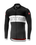 CASTELLI maillot de verano de manga larga - PROLOGO VI SUMMER - negro/gris/beige