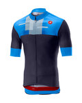 CASTELLI jersey de manga corta - A BLOC - azul