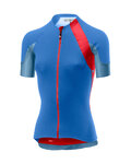 CASTELLI jersey de manga corta - SCHEGGIA 2.0 LADY - azul/rojo