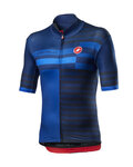 CASTELLI jersey de manga corta - MID WEIGHT PRO - azul