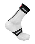 CASTELLI calcetines clásicos - FREE 6 - negro/blanco