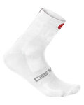 CASTELLI calcetines clásicos - QUATTRO 9 - blanco
