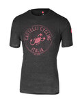 CASTELLI Camiseta de manga corta - ARMANDO - rosa/gris