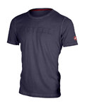CASTELLI Camiseta de manga corta - BASSORILIEVO - azul