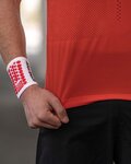 COMPRESSPORT cintas para el sudor - 3D.DOTS - blanco/rojo