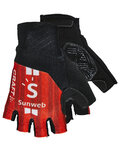 guantes de dedos cortos - SUNWEB 2019  - rojo/negro