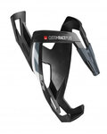 ELITE cesto para botellas - CUSTOM RACE PLUS - negro/blanco