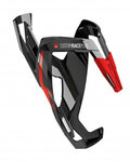 ELITE cesto para botellas - CUSTOM RACE PLUS - negro/rojo