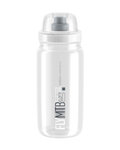 ELITE botella de agua - FLY MTB 550 ml - transparente