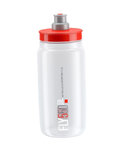 botella de agua - FLY 550 ml  - rojo/transparente