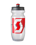 botella de agua - SCOTT 550 ml  - rojo/transparente
