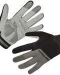 guantes de dedos largos - HUMMVEE PLUS II - negro/gris