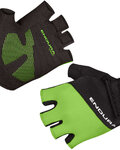 guantes de dedos cortos - XTRACT II - negro/verde