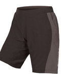 pantalones cortos sin tirantes - PULSE LADY - negro/gris