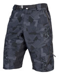 pantalones cortos sin tirantes - HUMMVEE II  - gris/negro