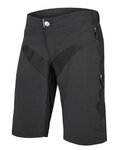 pantalones cortos sin tirantes - SINGLETRACK - negro