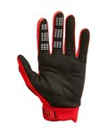 FOX guantes de dedos largos - DIRTPAW GLOVE - negro/rojo