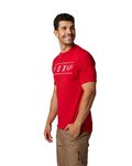FOX Camiseta de manga corta - PINNACLE DRIRELEASE® - rojo