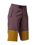 FOX pantalones cortos sin tirantes - DEFEND SHORTS LADY - marrón