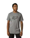 FOX Camiseta de manga corta - LEGACY FOX HEAD - gris