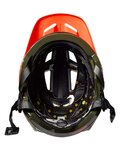 FOX casco - SPEEDFRAME PRO FADE - naranja/verde