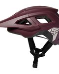 FOX casco - MAINFRAME TRVRS - granate