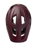FOX casco - MAINFRAME TRVRS - granate