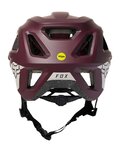 FOX casco - MAINFRAME TRVRS - granate