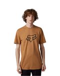 FOX Camiseta de manga corta - LEGACY FOX HEAD - marrón