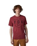 FOX Camiseta de manga corta - SHIELD - granate