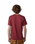 FOX Camiseta de manga corta - SHIELD - granate