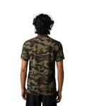 FOX Camiseta de manga corta - VZNS CAMO - verde/negro/marrón