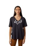 FOX Camiseta de manga corta - BOUNDARY LADY - negro