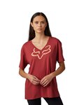 FOX Camiseta de manga corta - BOUNDARY LADY - rojo