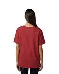 FOX Camiseta de manga corta - BOUNDARY LADY - rojo