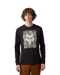 FOX camiseta de manga larga - AUXLRY - negro