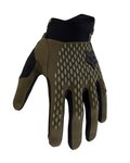FOX guantes de dedos largos - DEFEND - verde