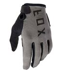 FOX guantes de dedos largos - RANGER GEL - gris/negro