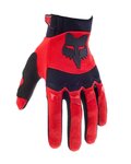 FOX guantes de dedos largos - DIRTPAW - negro/rojo