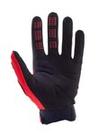 FOX guantes de dedos largos - DIRTPAW - negro/rojo