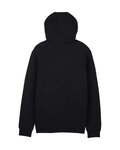 FOX sudadera - ABSOLUTE FLEECE ZIP - negro