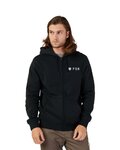 FOX sudadera - ABSOLUTE FLEECE ZIP - negro