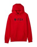 FOX sudadera - ABSOLUTE FLEECE PO - rojo