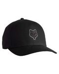 FOX tapa - FOX HEAD FLEXFIT - negro