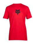 FOX Camiseta de manga corta - FOX HEAD PREMIUM - rojo