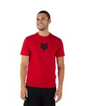 FOX Camiseta de manga corta - FOX HEAD PREMIUM - rojo